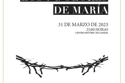 Procesión penitencial de los 7 Dolores de María