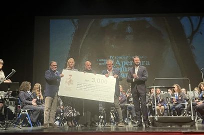 La Dolorosa recauda 3.000 euros en el IV Concierto Solidario de Apertura de la Semana Santa de Gandia